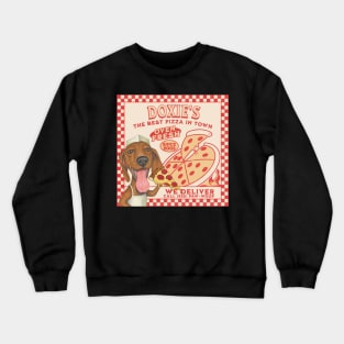 Doxie's Pizza Crewneck Sweatshirt